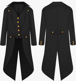 Boys punk coat costume