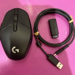 Logitech G303 Shroud Edition Wireless Gaming Mouse - Lightspeed Wireless - Hero 25K - 25,600 DPI - 75 Grams - 5-Buttons – PC - Black