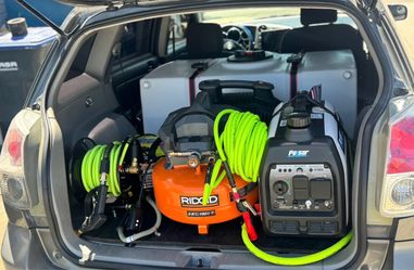Mobile carwash equipment