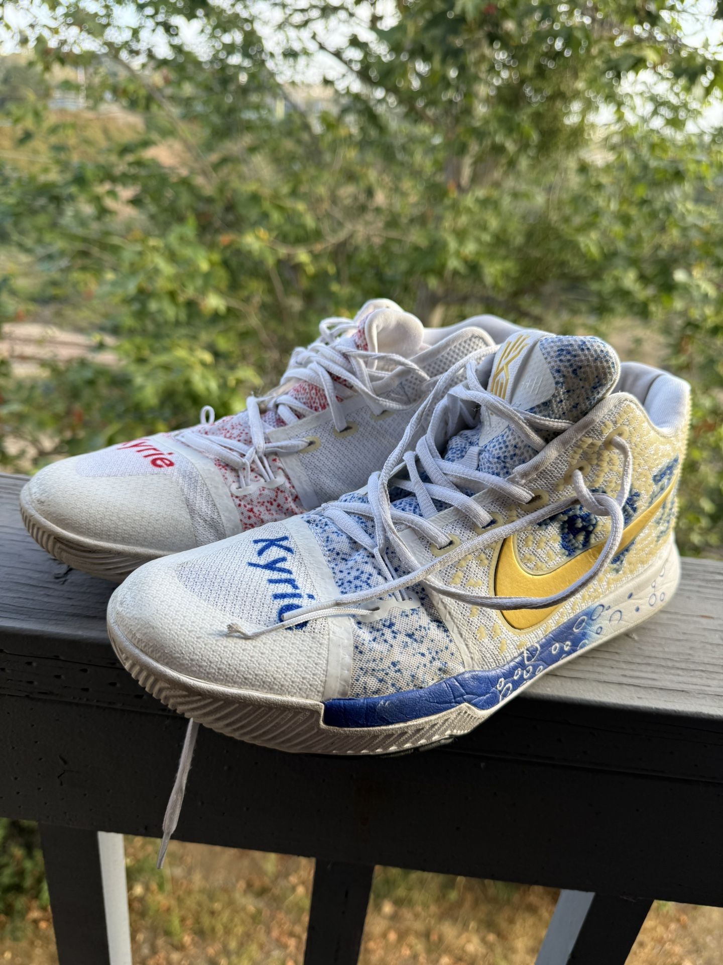 Nike Kyrie 3 "Coca Cola" Customs