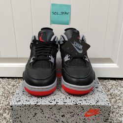 Air Jordan 4 Bred Reminagined GS 6.5 / Men's 6.5