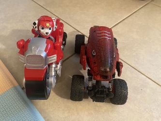 Marshall Paw Patrol Bike & Monster Truck