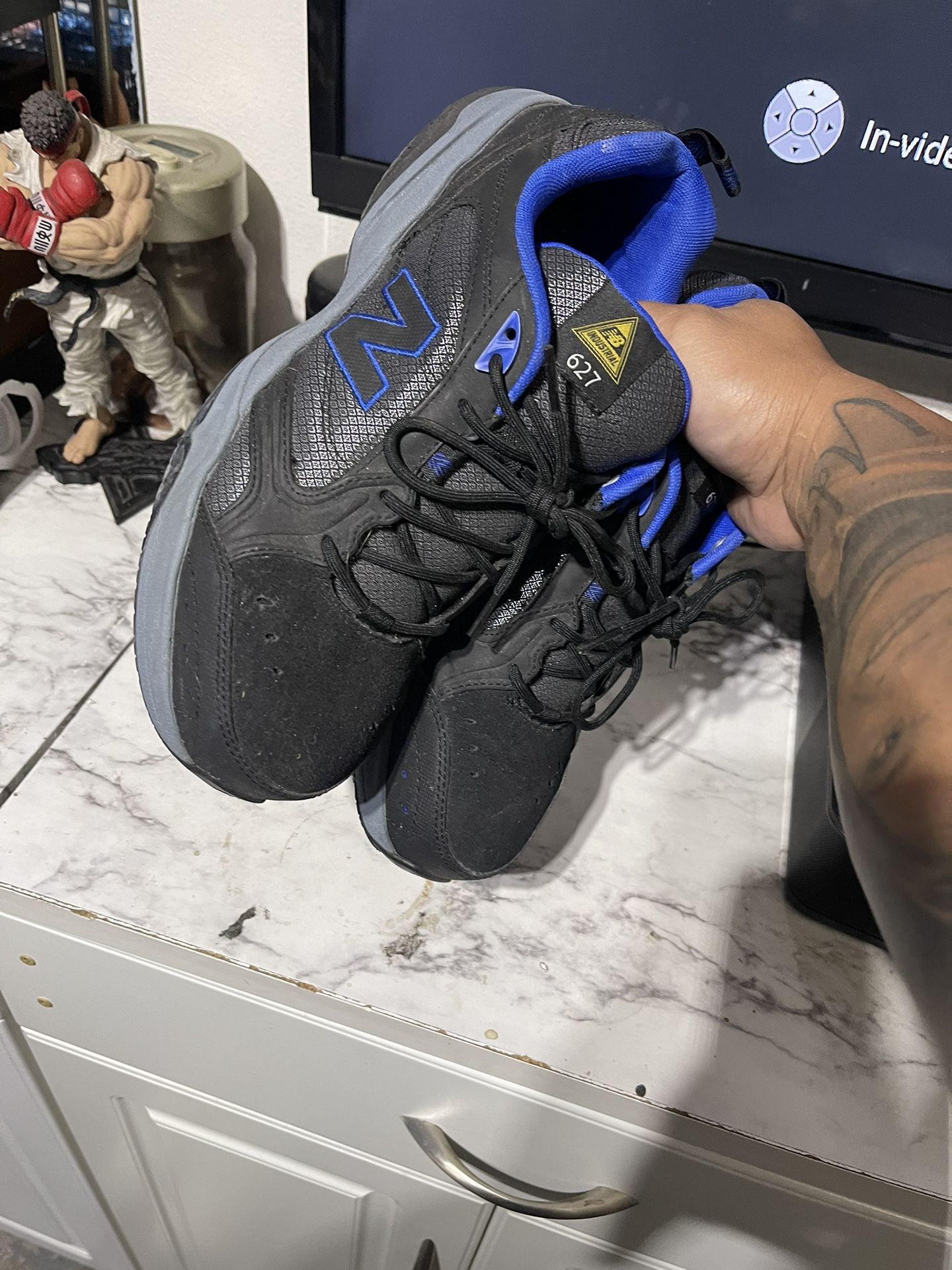 New Balance Steel Toe 637 Sz9