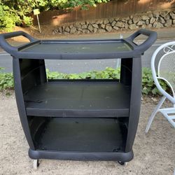 Carlisle Rolling Cart, Heavy Duty For Service Professional Cart
