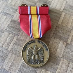 National Defense Service Ribbon and Medal