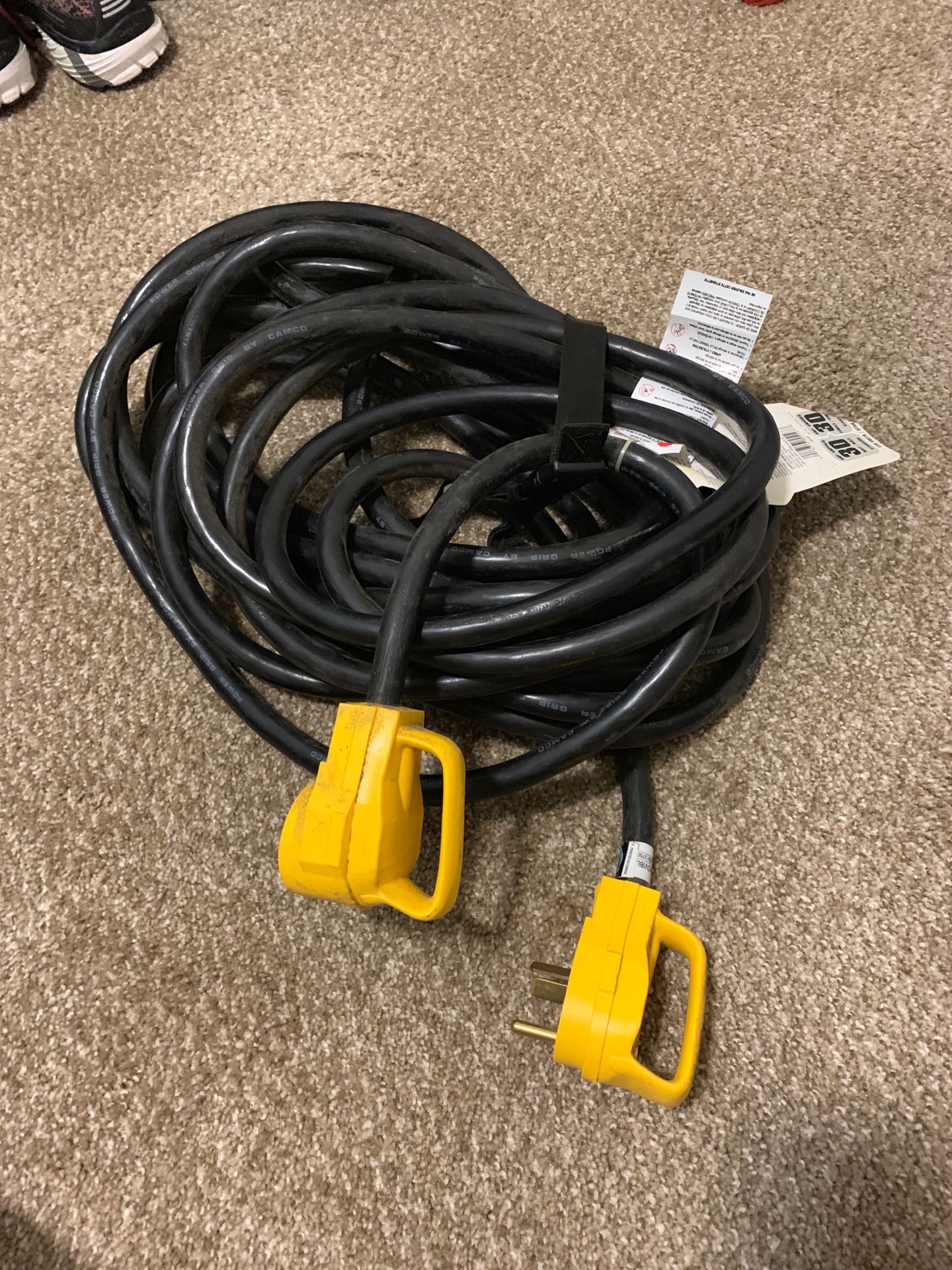 50’ RV extension cord