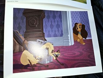 Lady and the Tramp Disney Commemorative Lithograph Set of 5 (1994)