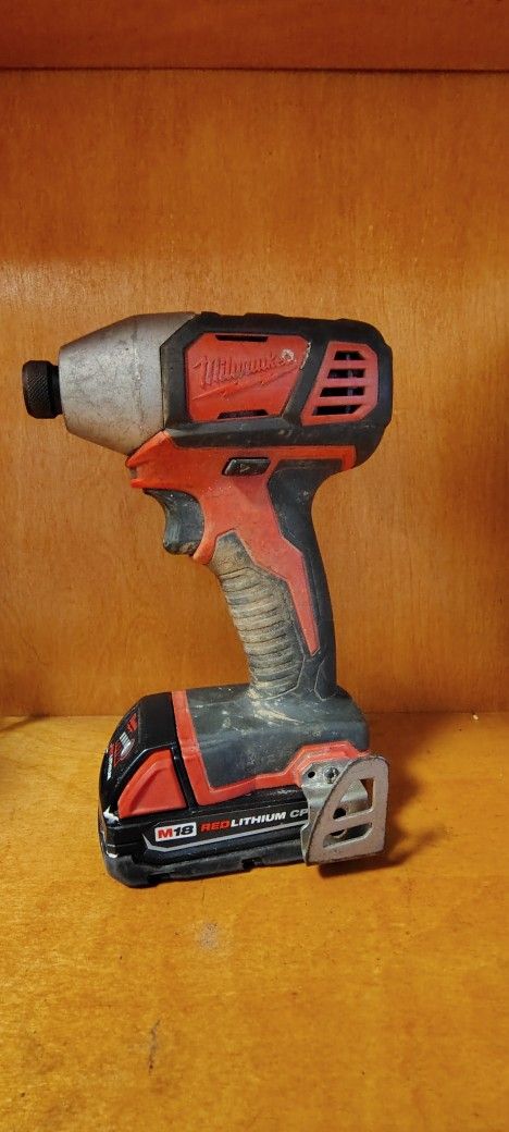 Milwaukee 
M18 18V Lithium-Ion Cordless 1/4 in. Hex Impact Driver 