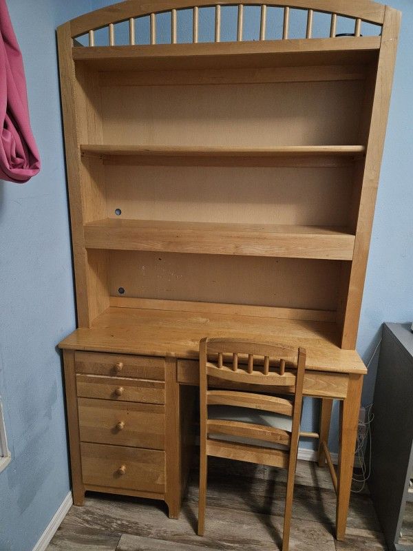 Solid Maple Student Desk-2 Piece $125- OBO