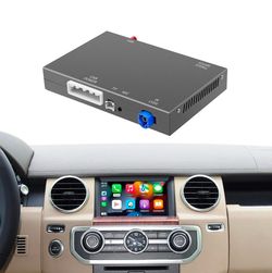 Wireless Carplay/Android Auto for Land Rover Jaguar Bosch Discovery 4 Aurora Freelander 2 XE XF XJ with Bosch System 2011-2016 Support OEM and Afterma