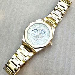 New T-Winner Automatic / Mechanical Watch Gold-tone Stainless Steel