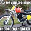 Vintage Motorcycles/bicycles