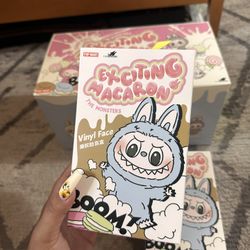Exciting Macaron Labubu