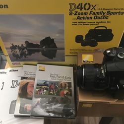 Nikon D40X With Box And Extras