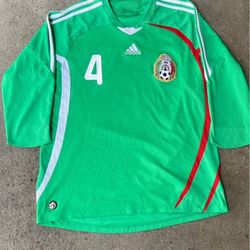 Authentic 2008 Mexico Home Jersey 