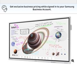 75 Inch Samsung Flip Pro (new) 
