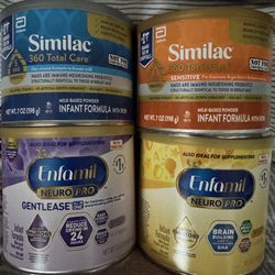Unopened Powdered Infant Formula