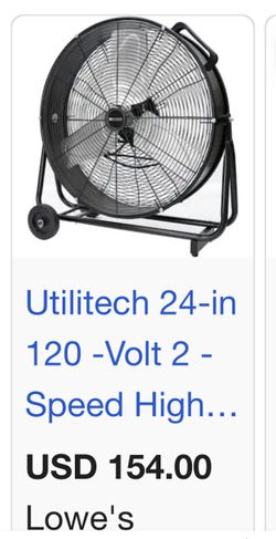 Fan 2 Speeds 
