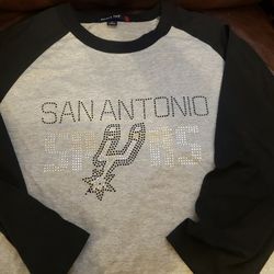 SPURS BLING SHIRT