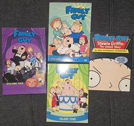 Family Guy Seasons And Uncensored Movie DVDs