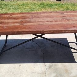 Wood Top Coffee Table 