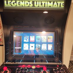 AtGames Legends Ultimate Arcade with two AimTrak Light Guns and 7500+ CoinOppsX Gamed