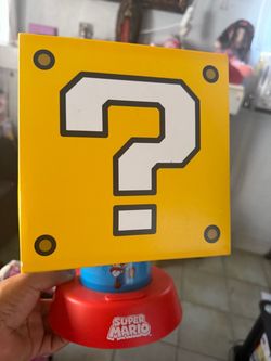 Lámpara de mesa Mario bros