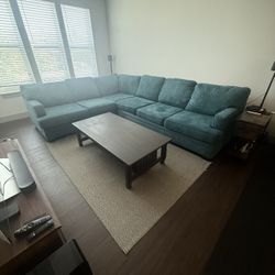 Living Spaces Sectional 