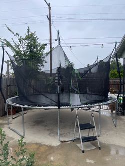 large 14 feet trampoline (pickup only)