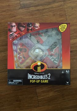 Incredibles 2 pop-up game