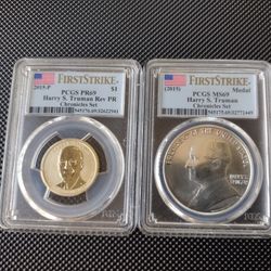 2015-P Harry S. Truman REV (Reverse) Presidential Coin $1