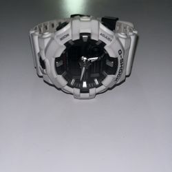 All White G Shock The Big One Not The Luh One 