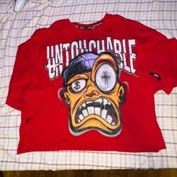 Javi And Invincible Cropped Shirt 