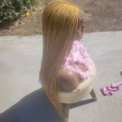 Hand Braided Wig 16"