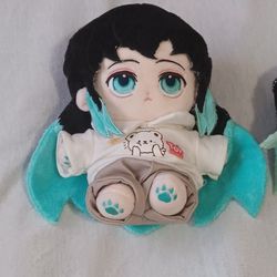 Plushie + Cat Figurine