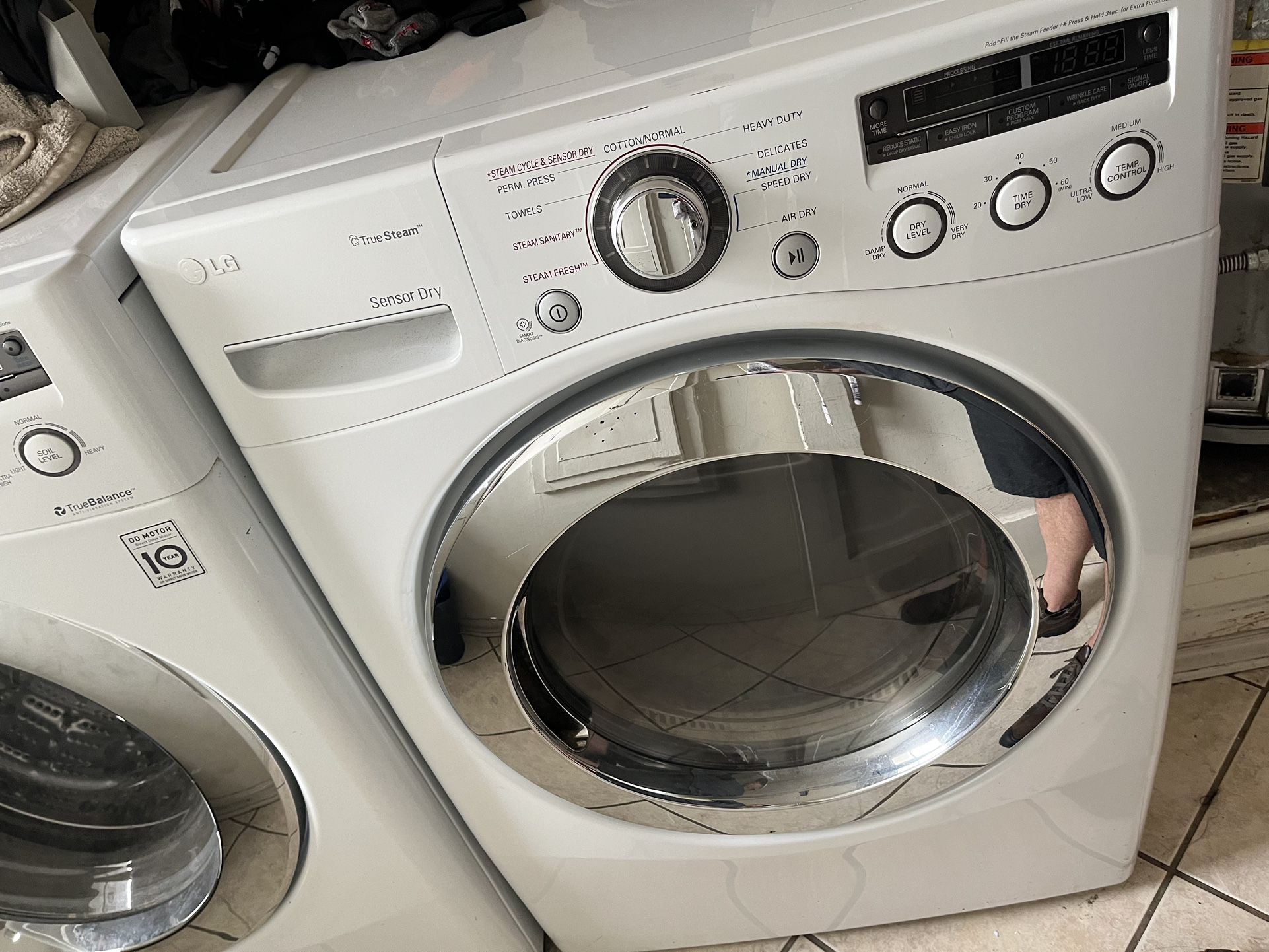 LG washer And Gas Dryer