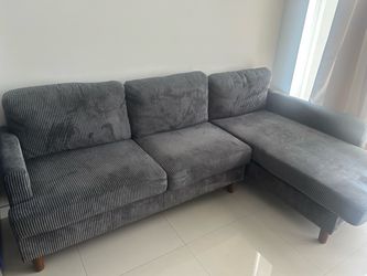 Grey Sectional Couch for Sale - Miami