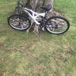 26” Duel Suspension Mountain Bike 