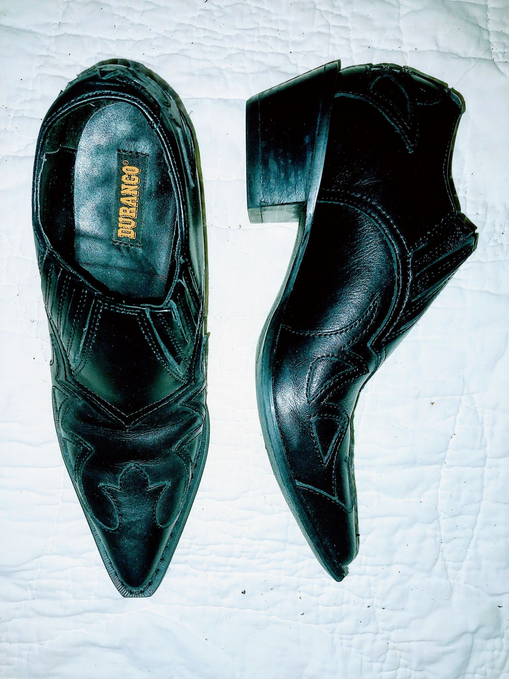 Durango cowboy shoes, size 7 - 7,5