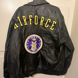 Air Force Leather Jacket 