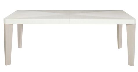 Brand New Solid Wood Dining Table Linear Gray and Linear White 82-Inch