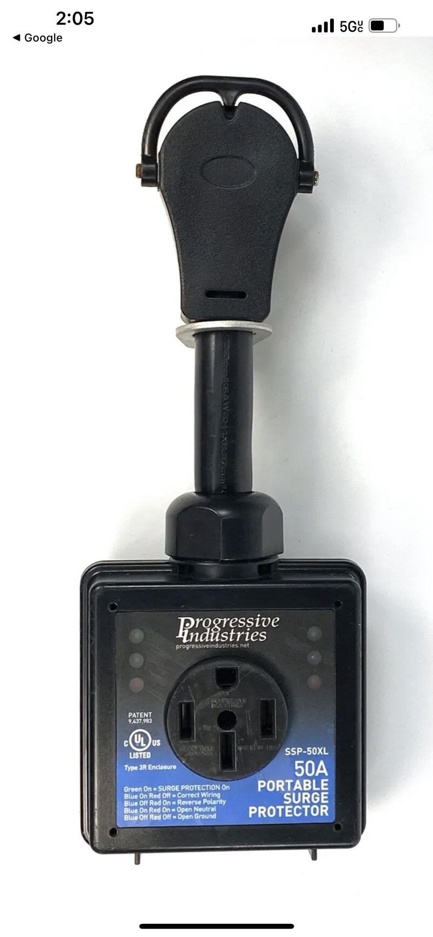 Portable Surge Protection For RV