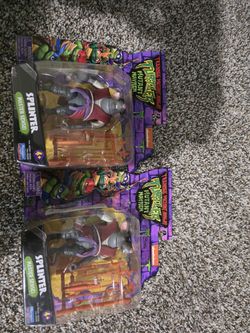 Teenage Mutant Ninja Turtles Mutant Mayhem Splinter Figure 