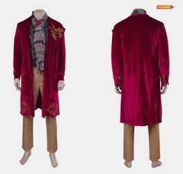2023 Wonka Full Set Party Carnival Halloween Cosplay Costume