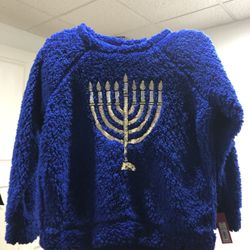 Fleece Hanukkah Sweater