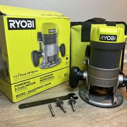 RYOBI 8.5 Amp 1-1/2 Peak HP Fixed Base Corded Router