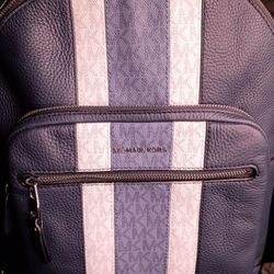 Michael Kors Leather Backpack 