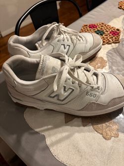 New Balance 550 White/Gum — Great Condition