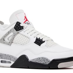Air Jordan 4 White Cement Size 11