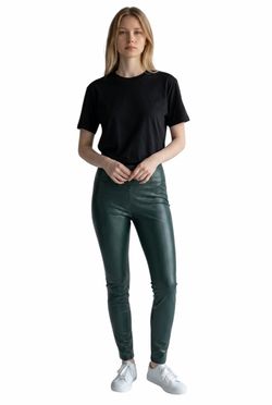 Chocolate u.s.a Dark Green Women’s Leggings Size Medium